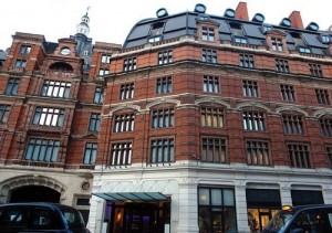 L'Andaz Hotel in Liverpool Street, a Londra
